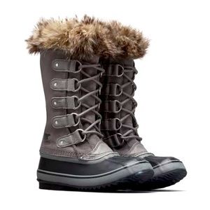 BRAND NEW NEVER WORN WOMEN'S JOAN OF ARCTIc SOREL BOOT Quarry Black size 7.5